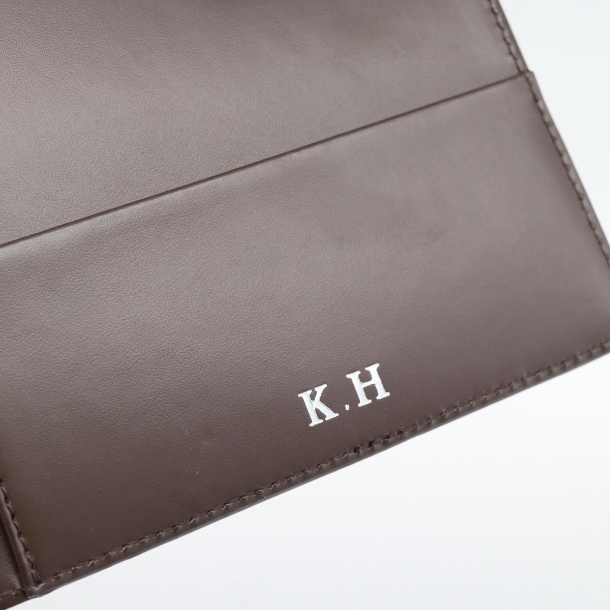 LOUIS VUITTON Epi Agenda GM Day Planner Cover Mocha Brown R2006D LV Auth 192942