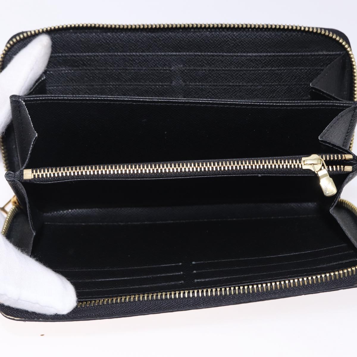 LOUIS VUITTON Monogram Game On Zippy Long Wallet White M57491 LV Auth 192943A