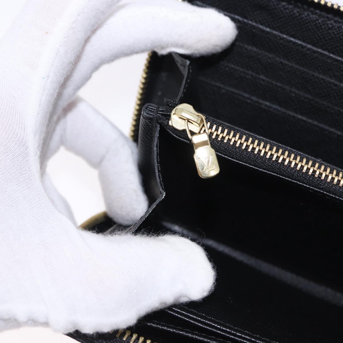 LOUIS VUITTON Monogram Game On Zippy Long Wallet White M57491 LV Auth 192943A