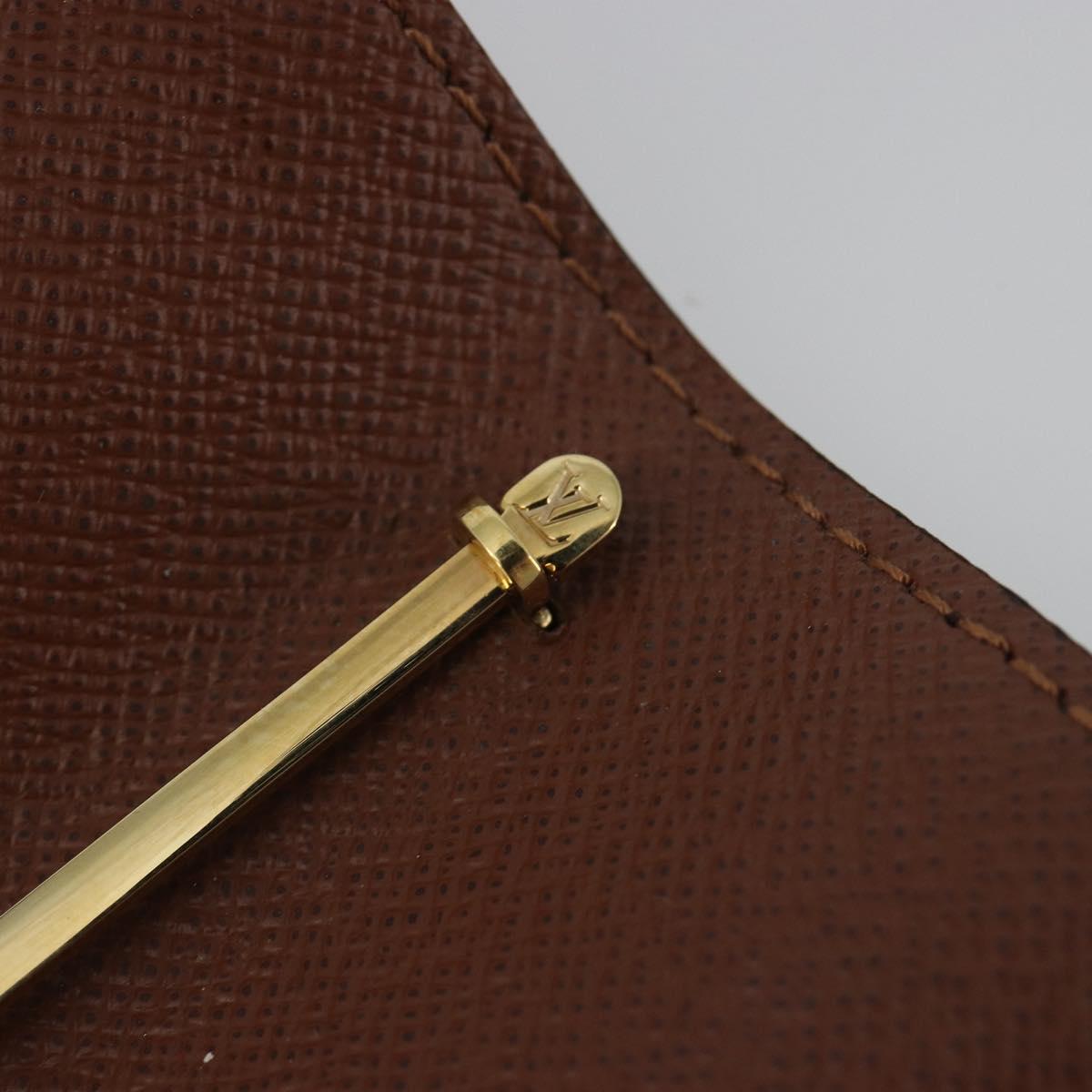 LOUIS VUITTON Monogram Agenda Partonaire PM Day Planner Cover R21029 Auth 192947