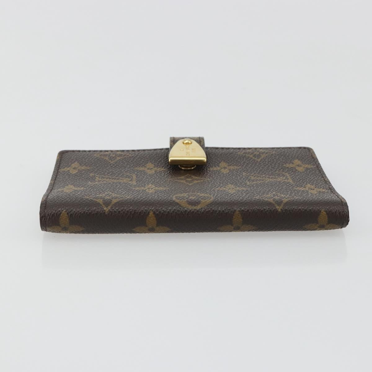 LOUIS VUITTON Monogram Agenda Partonaire PM Day Planner Cover R21029 Auth 192947