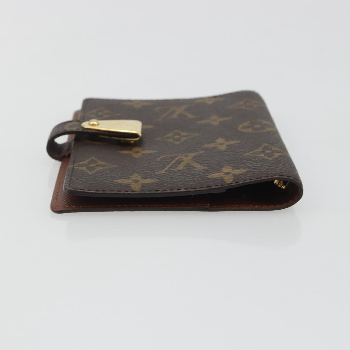LOUIS VUITTON Monogram Agenda Partonaire PM Day Planner Cover R21029 Auth 192947