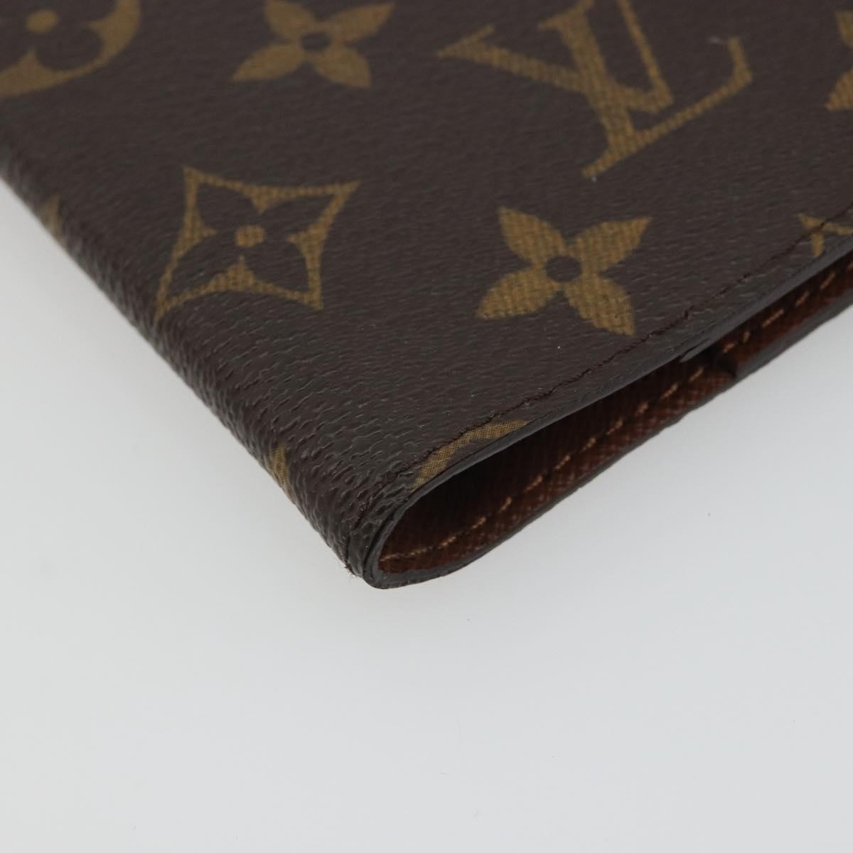 LOUIS VUITTON Monogram Agenda Partonaire PM Day Planner Cover R21029 Auth 192947