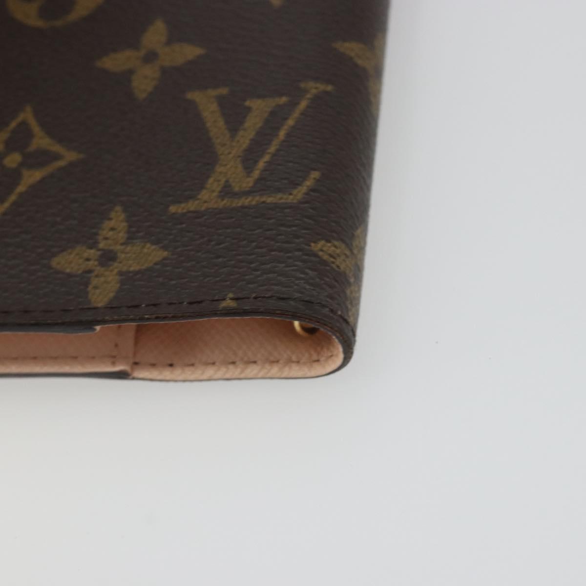 LOUIS VUITTON Monogram Agenda PM Koala Day Planner Cover Pink R21013 Auth 192948