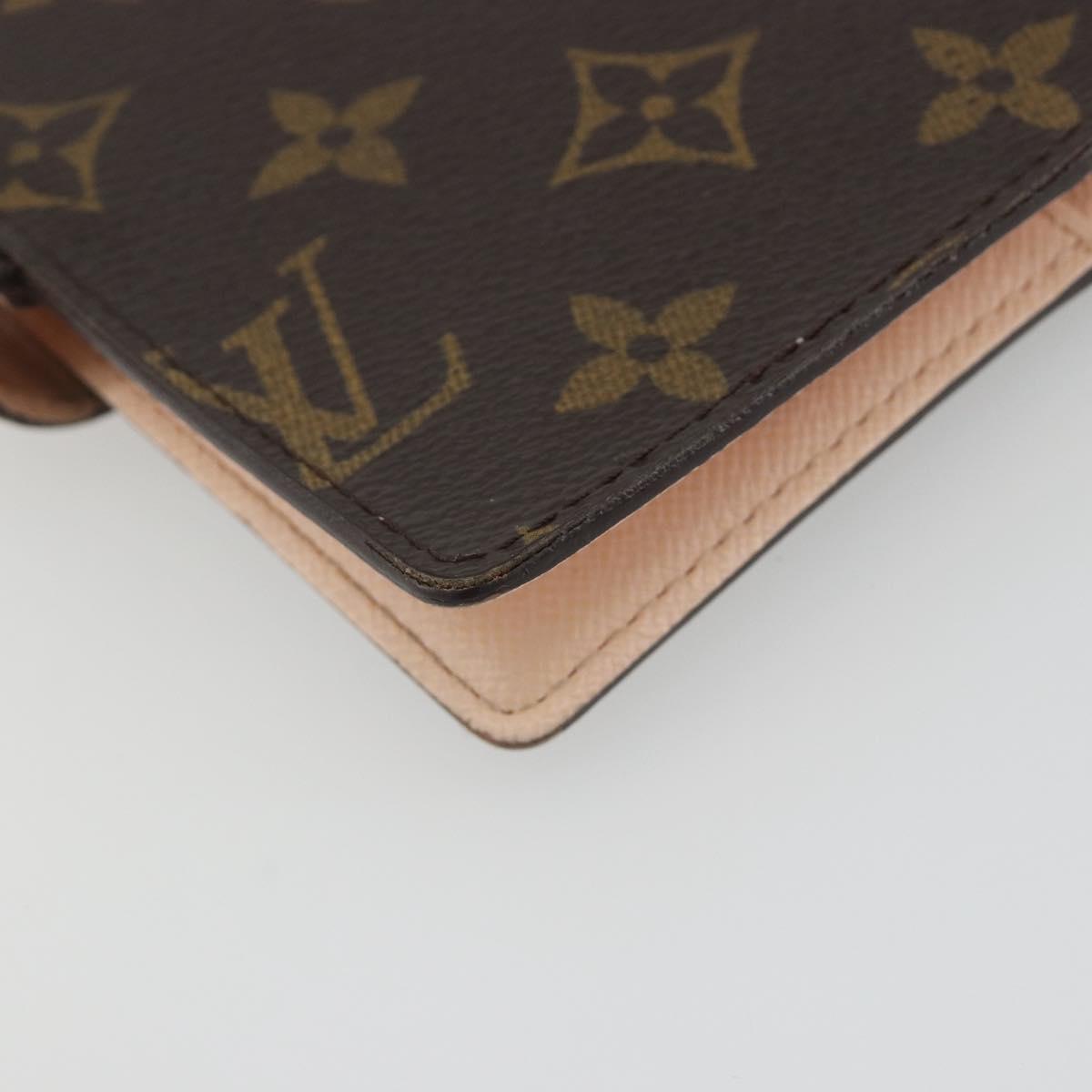 LOUIS VUITTON Monogram Agenda PM Koala Day Planner Cover Pink R21013 Auth 192948