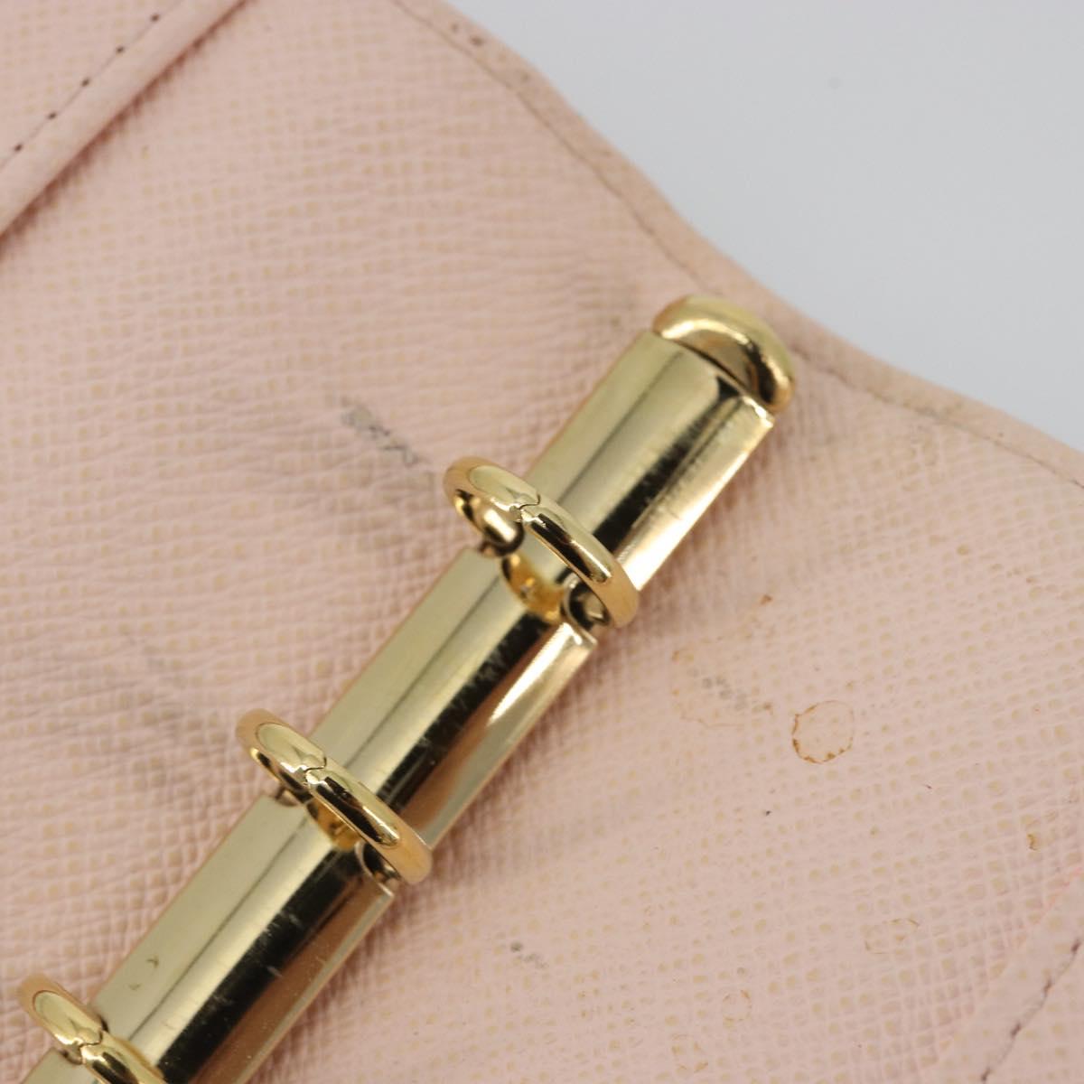 LOUIS VUITTON Monogram Agenda PM Koala Day Planner Cover Pink R21013 Auth 192948