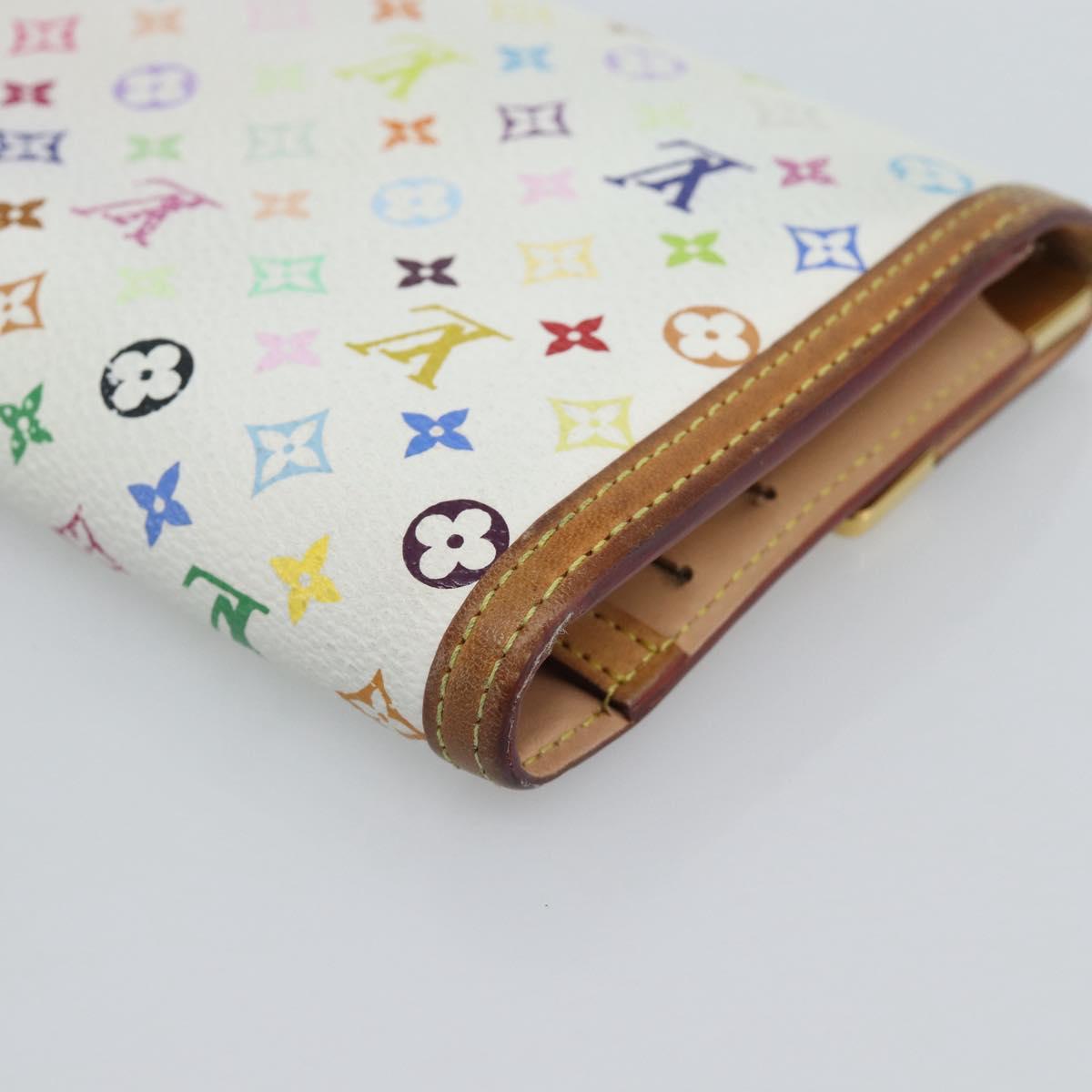 LOUIS VUITTON Monogram Multicolor Porte Tresor International M92659 Auth 192950