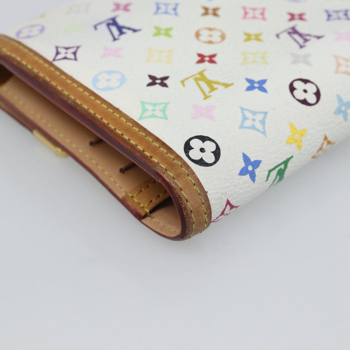 LOUIS VUITTON Monogram Multicolor Porte Tresor International M92659 Auth 192950