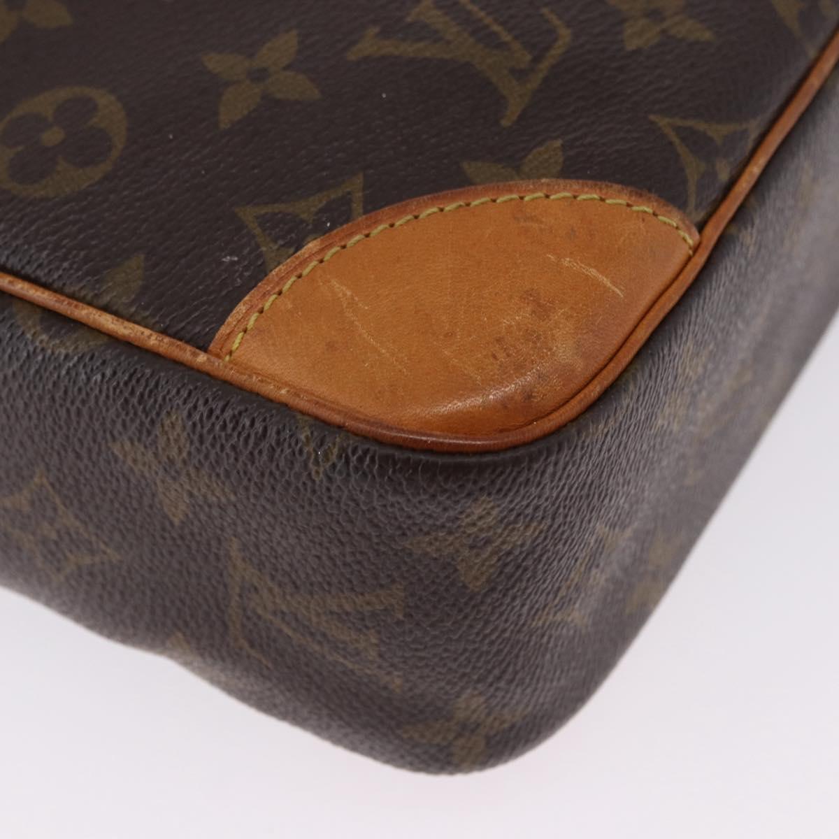 LOUIS VUITTON Monogram Compiegne 28 Clutch Bag M51845 LV Auth 192970