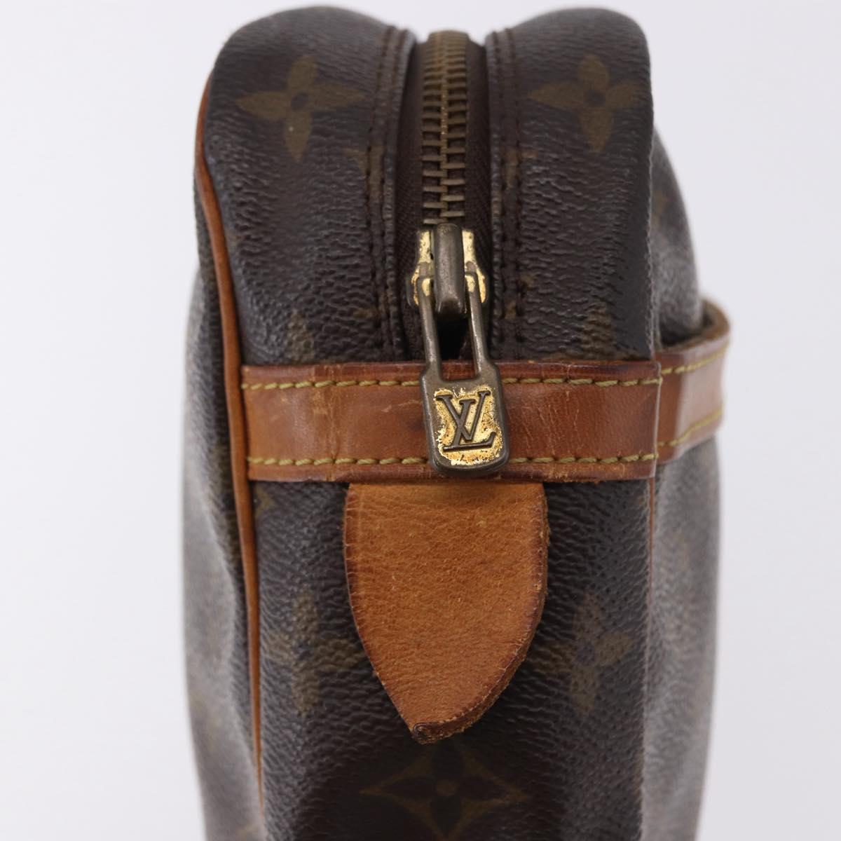 LOUIS VUITTON Monogram Compiegne 28 Clutch Bag M51845 LV Auth 192970