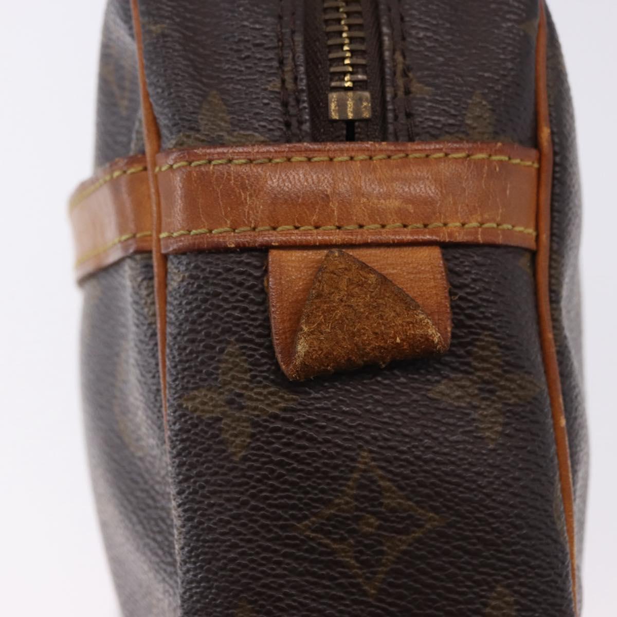 LOUIS VUITTON Monogram Compiegne 28 Clutch Bag M51845 LV Auth 192970