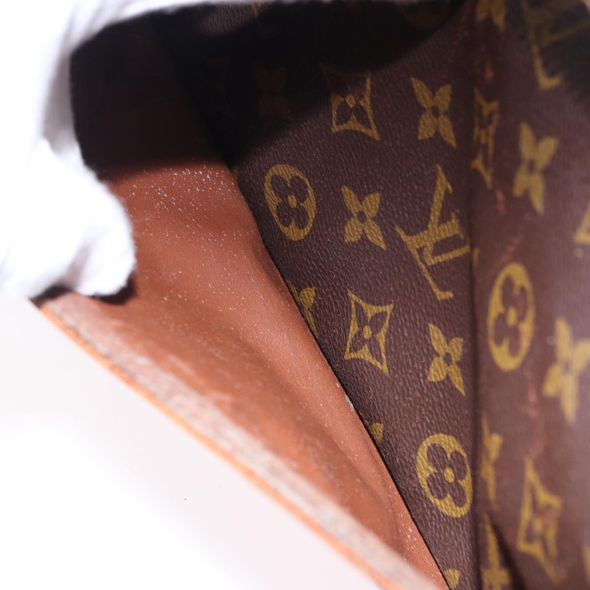 LOUIS VUITTON Monogram Compiegne 28 Clutch Bag M51845 LV Auth 192970