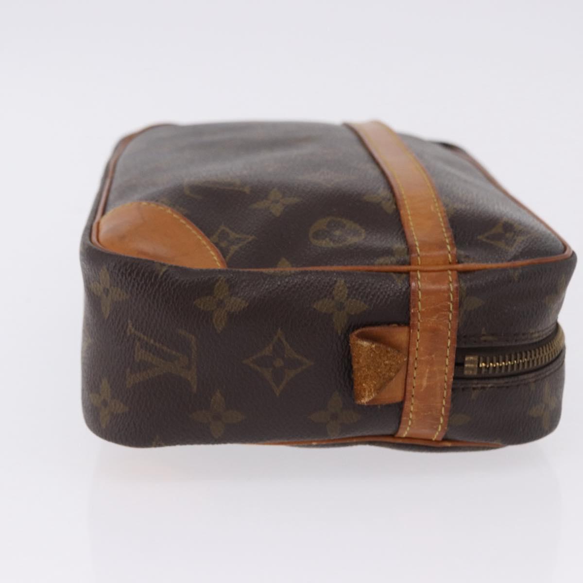 LOUIS VUITTON Monogram Compiegne 28 Clutch Bag M51845 LV Auth 192970