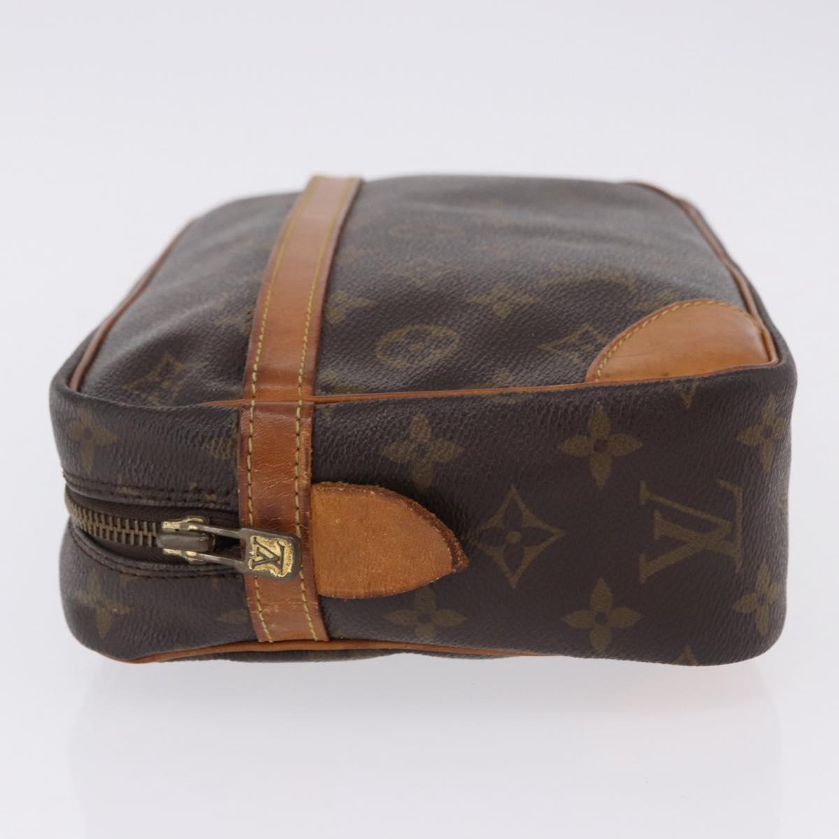 LOUIS VUITTON Monogram Compiegne 28 Clutch Bag M51845 LV Auth 192970