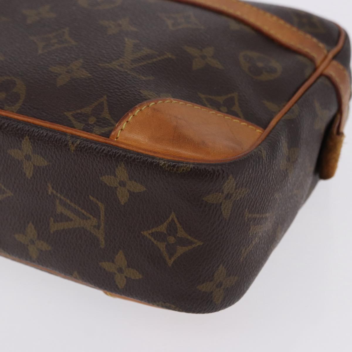 LOUIS VUITTON Monogram Compiegne 28 Clutch Bag M51845 LV Auth 192970