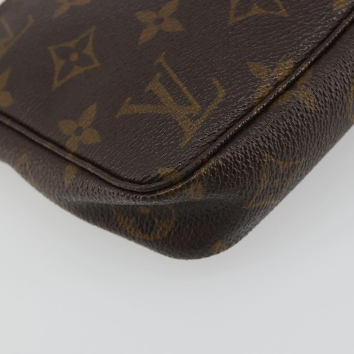 LOUIS VUITTON Monogram Pochette Accessoires Pouch M51980 LV Auth 192971