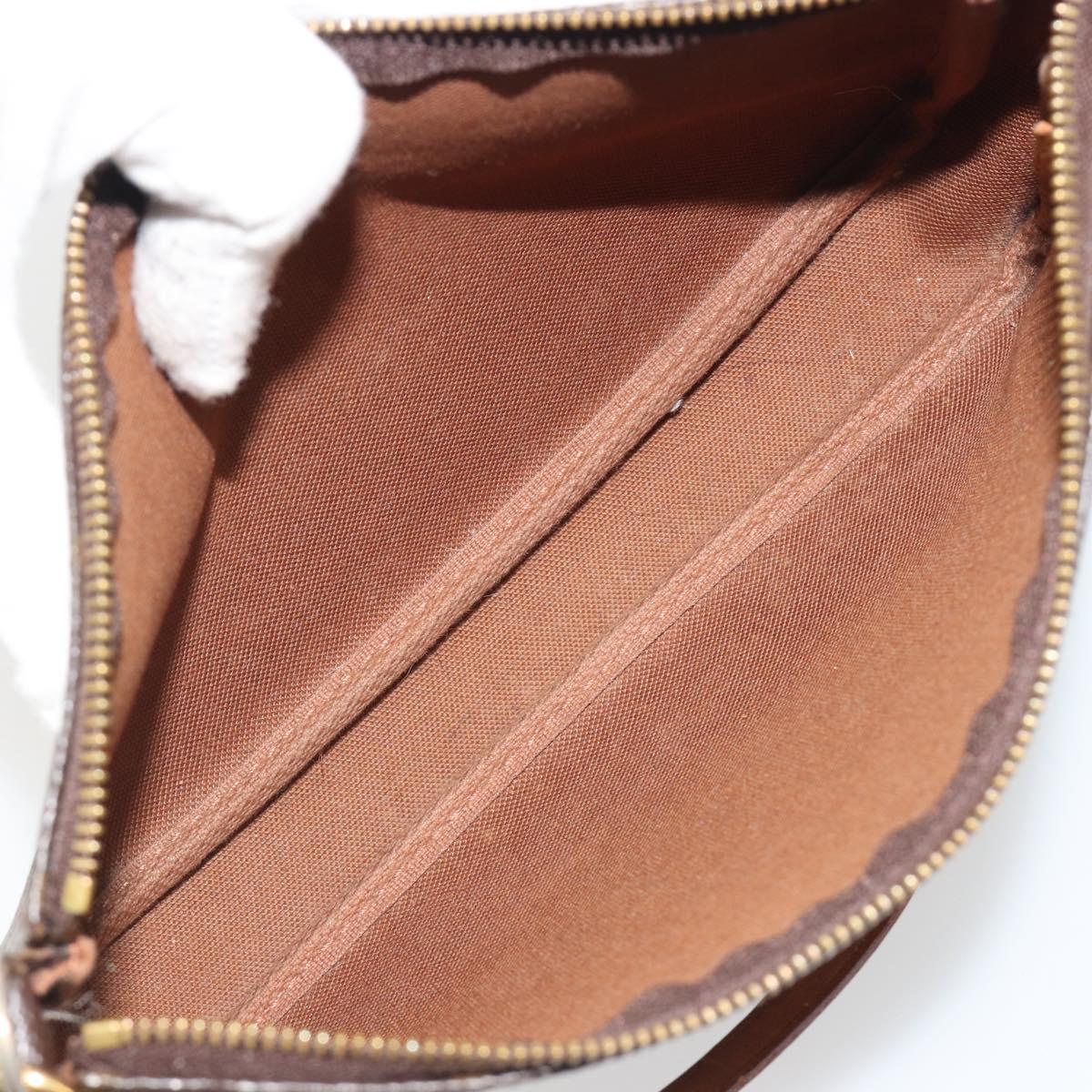 LOUIS VUITTON Monogram Pochette Accessoires Pouch M51980 LV Auth 192971