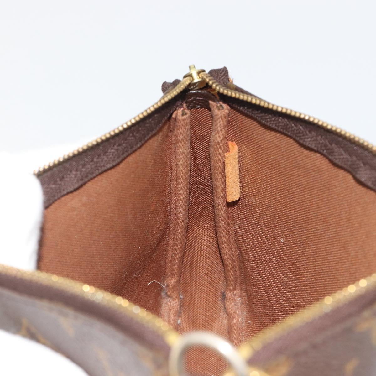 LOUIS VUITTON Monogram Pochette Accessoires Pouch M51980 LV Auth 192971