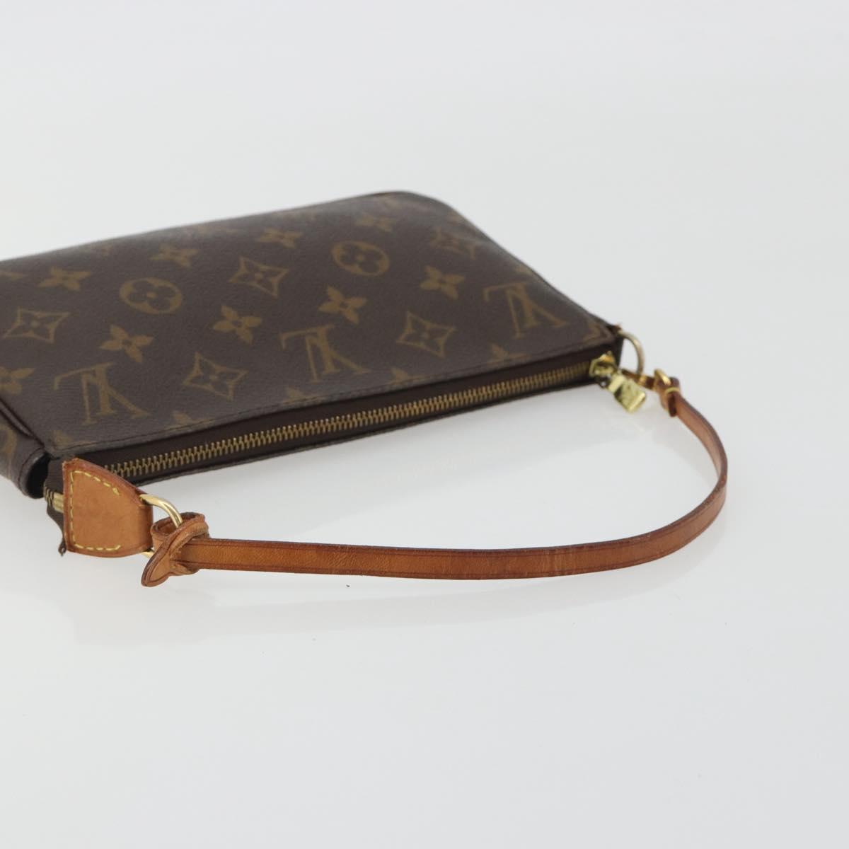 LOUIS VUITTON Monogram Pochette Accessoires Pouch M51980 LV Auth 192971