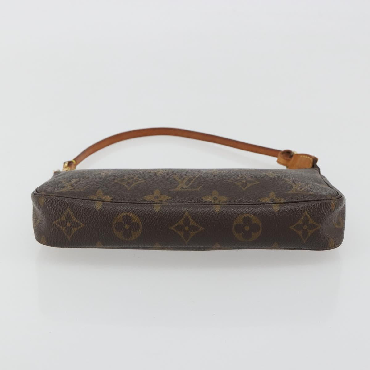 LOUIS VUITTON Monogram Pochette Accessoires Pouch M51980 LV Auth 192971