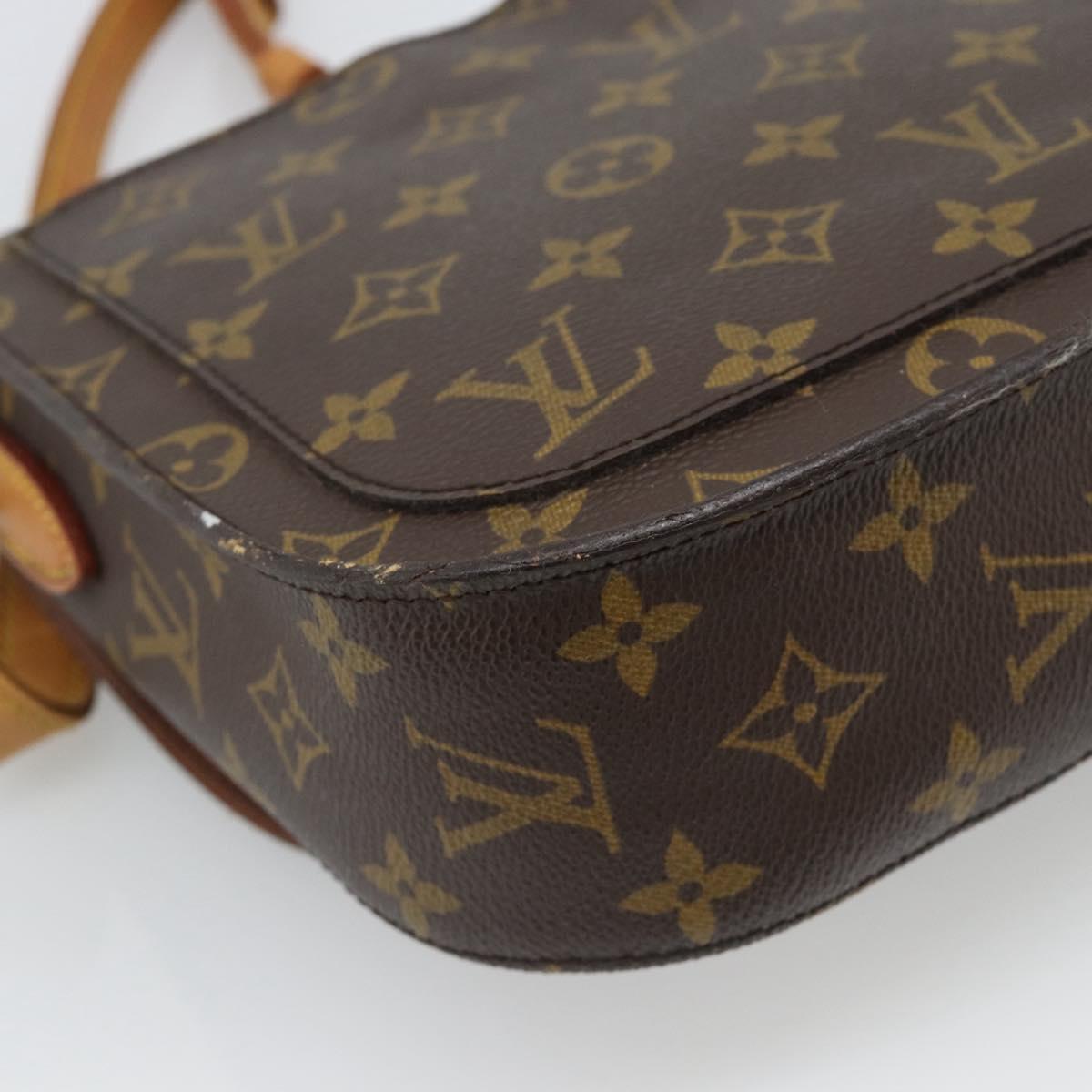 LOUIS VUITTON Monogram Saint Cloud GM Shoulder Bag M51242 LV Auth 192972