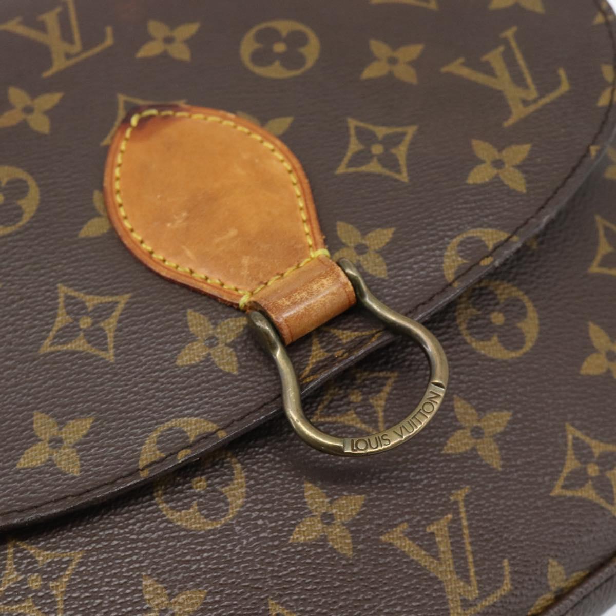 LOUIS VUITTON Monogram Saint Cloud GM Shoulder Bag M51242 LV Auth 192972