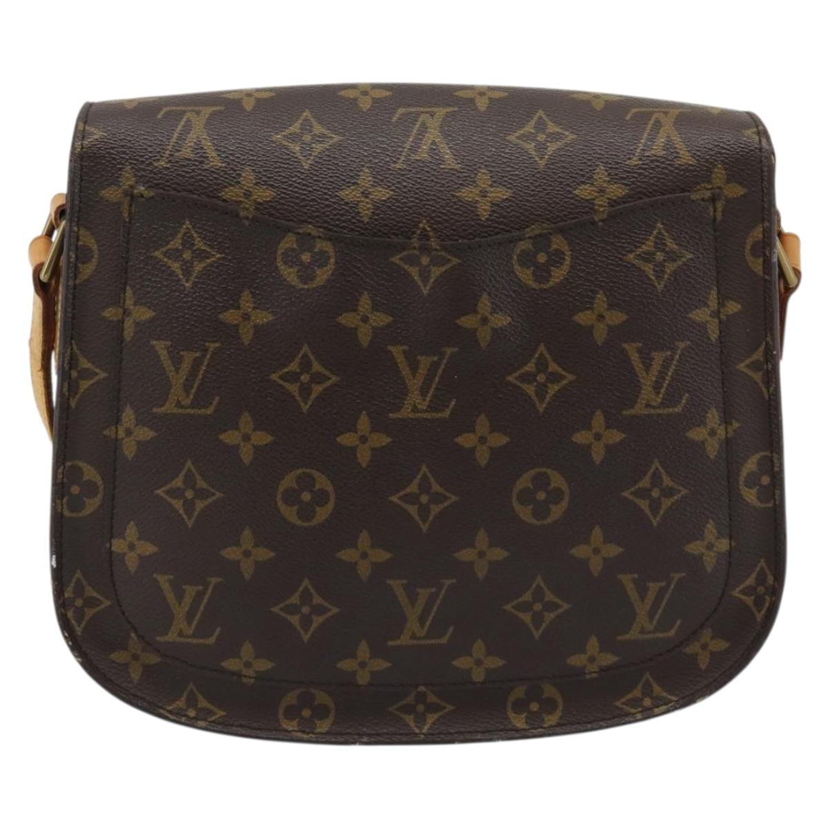 LOUIS VUITTON Monogram Saint Cloud GM Shoulder Bag M51242 LV Auth 192972