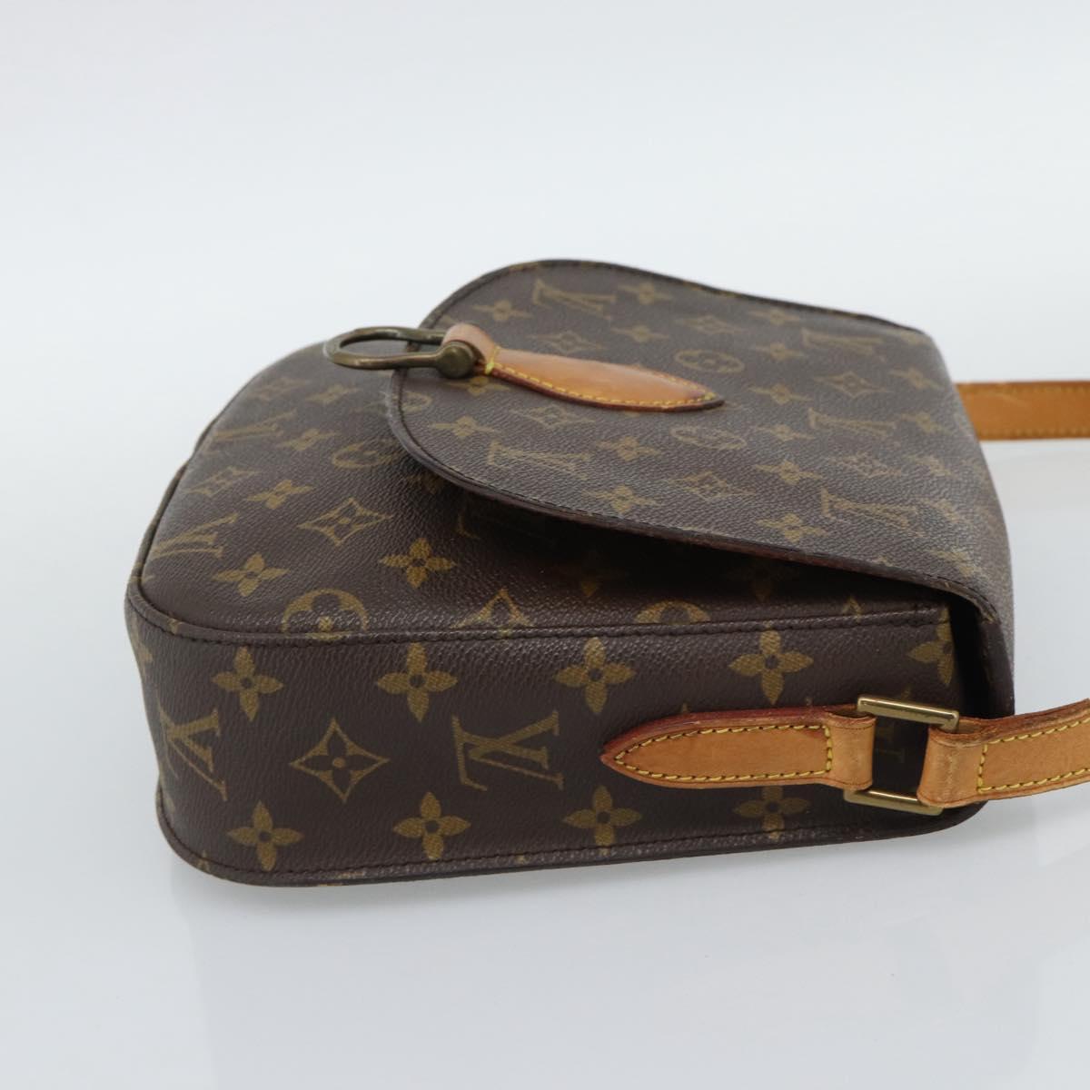 LOUIS VUITTON Monogram Saint Cloud GM Shoulder Bag M51242 LV Auth 192972