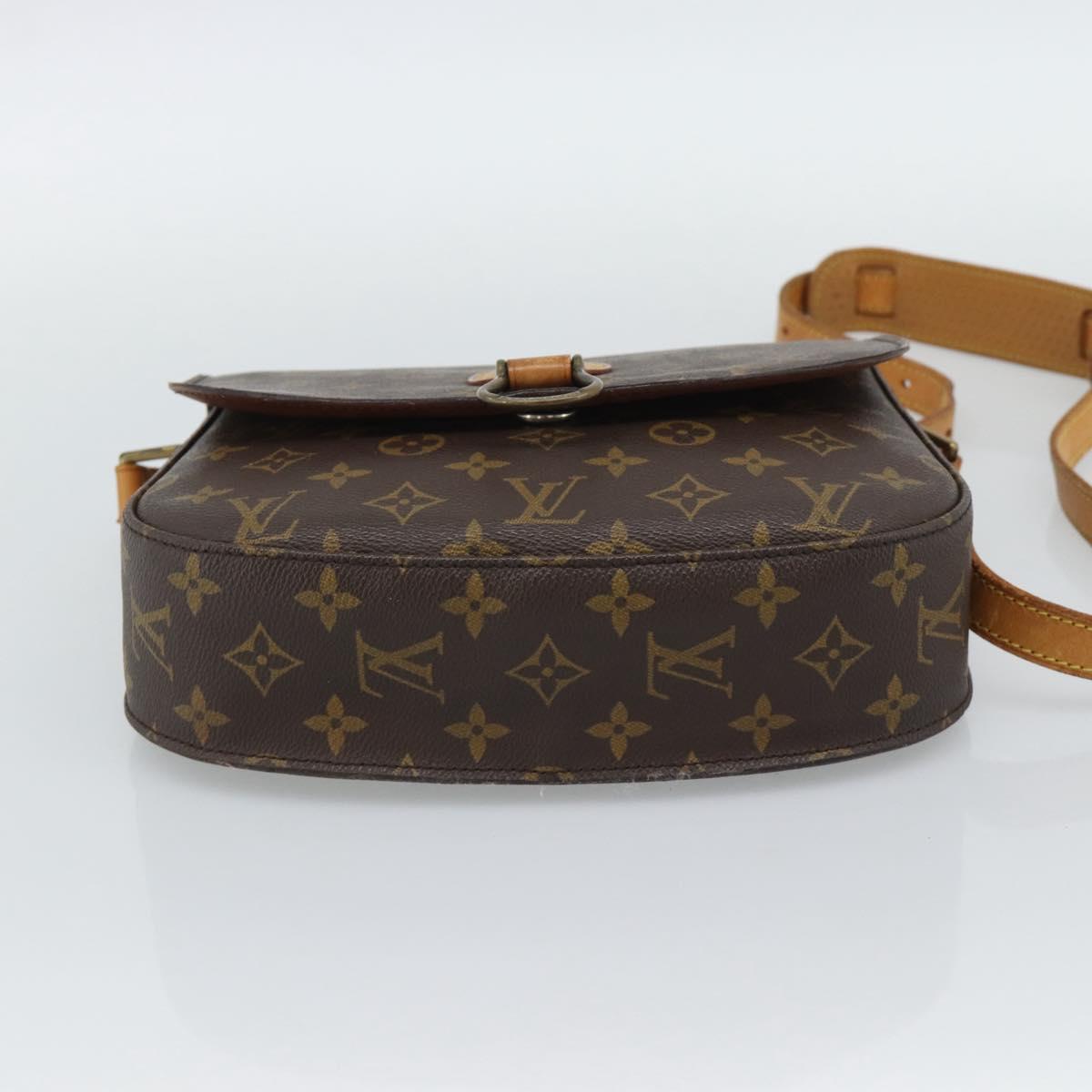 LOUIS VUITTON Monogram Saint Cloud GM Shoulder Bag M51242 LV Auth 192972