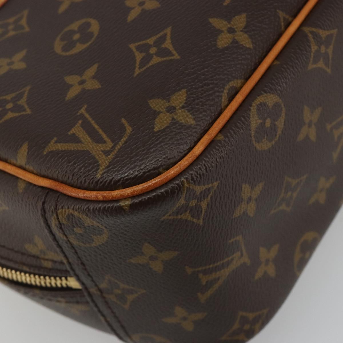 LOUIS VUITTON Monogram Trouville Hand Bag M42228 LV Auth 192973V