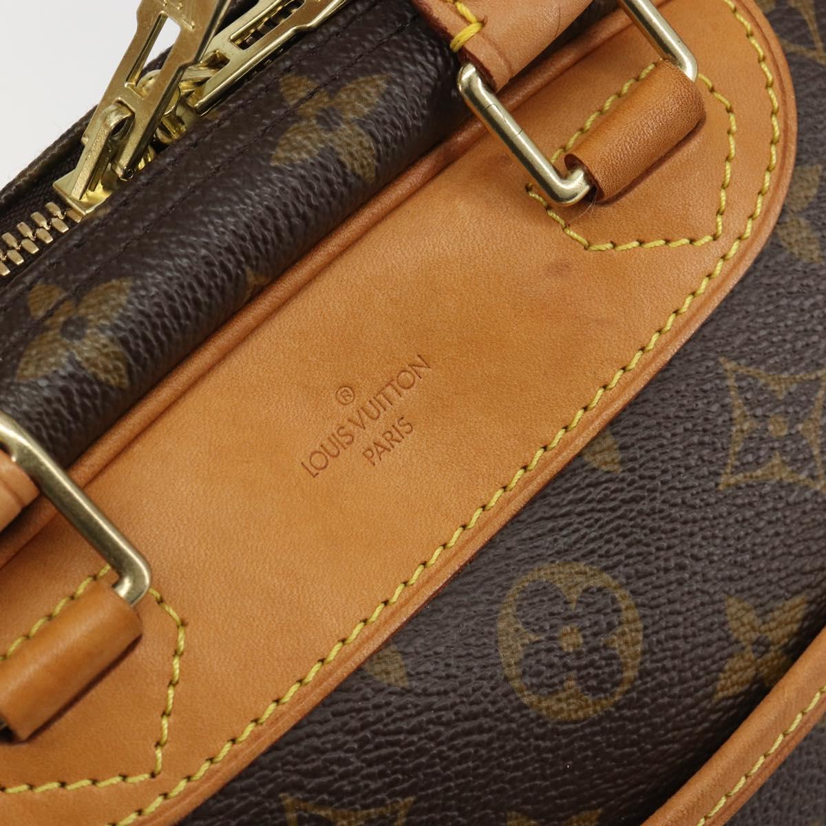 LOUIS VUITTON Monogram Trouville Hand Bag M42228 LV Auth 192973V