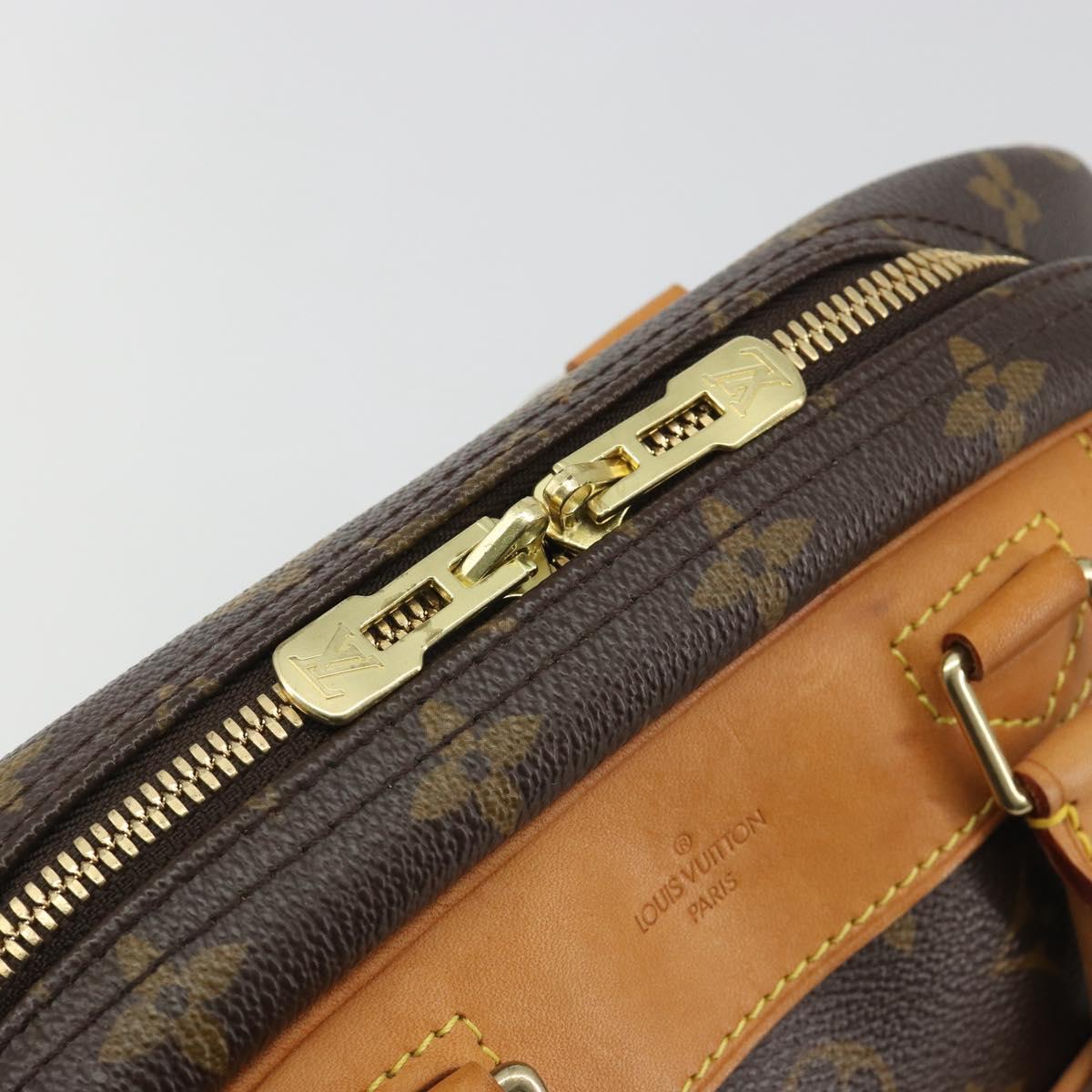 LOUIS VUITTON Monogram Trouville Hand Bag M42228 LV Auth 192973V