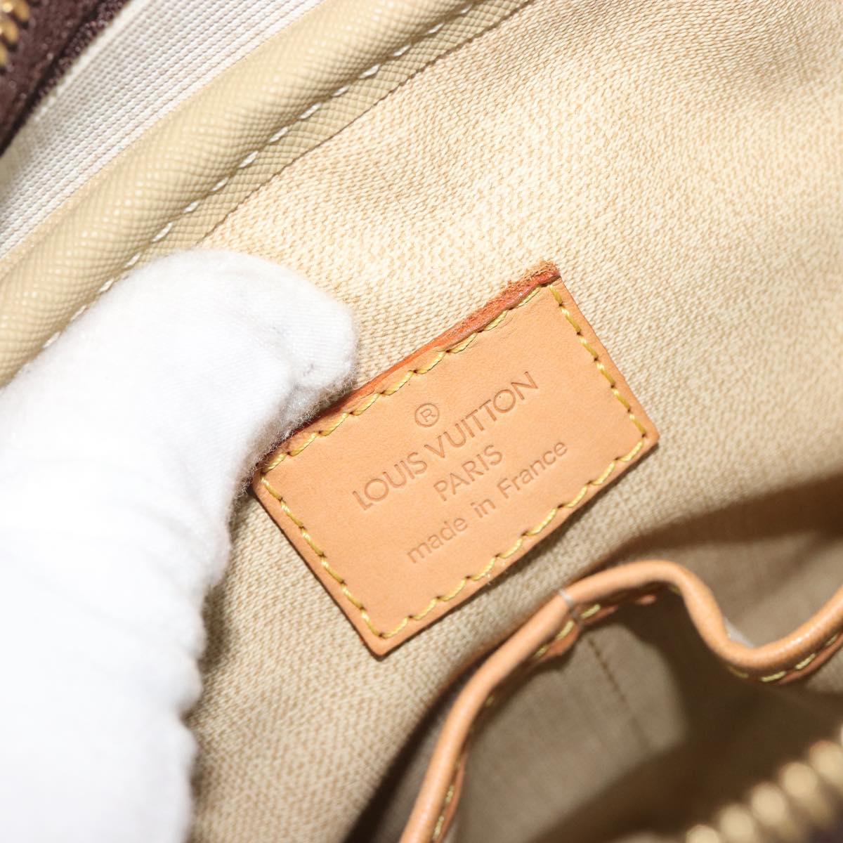 LOUIS VUITTON Monogram Trouville Hand Bag M42228 LV Auth 192973V