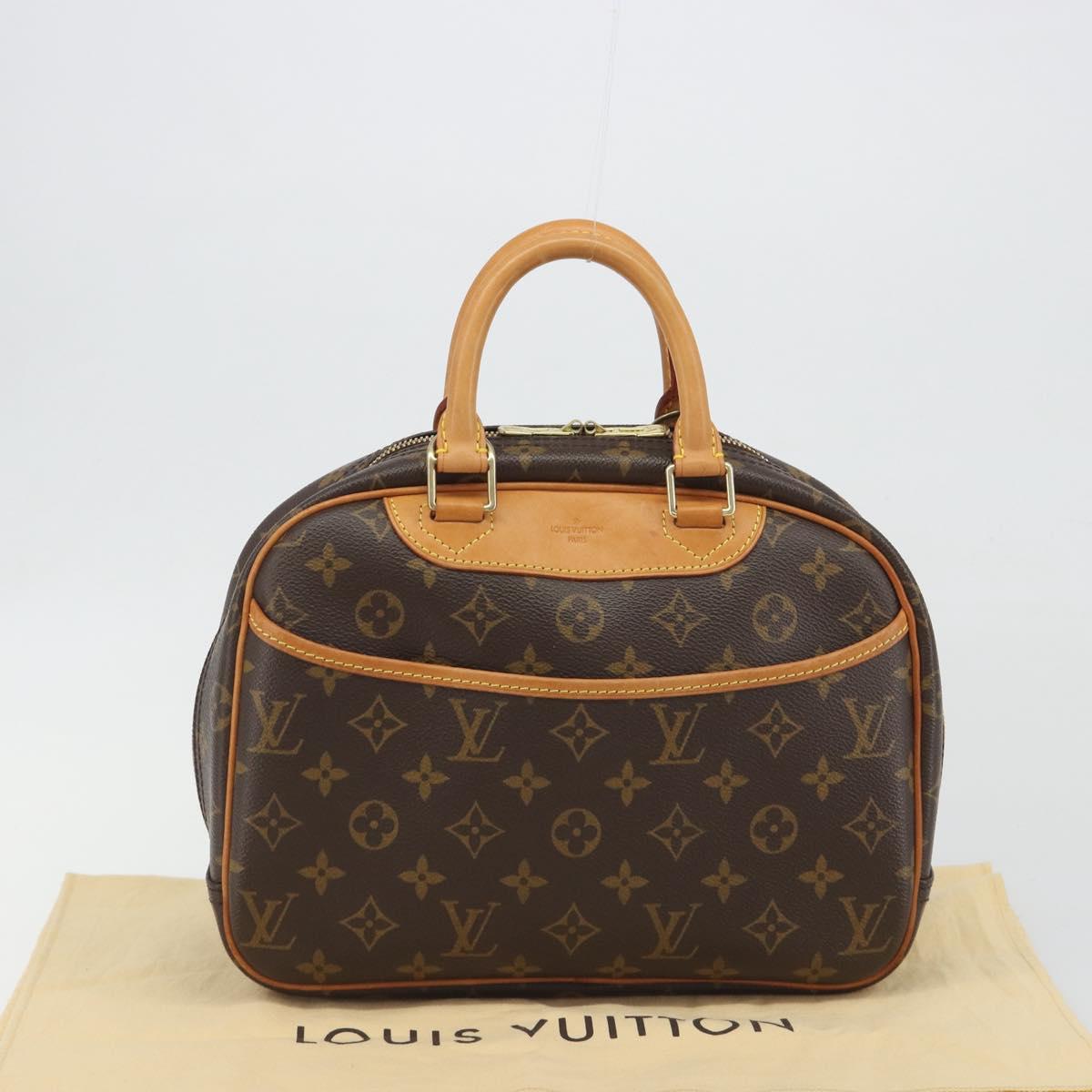 LOUIS VUITTON Monogram Trouville Hand Bag M42228 LV Auth 192973V