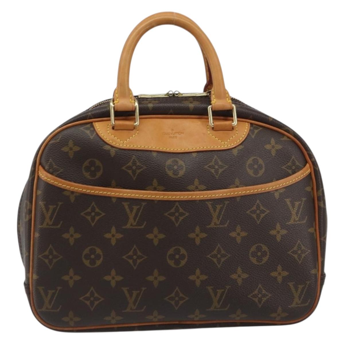 LOUIS VUITTON Monogram Trouville Hand Bag M42228 LV Auth 192973V