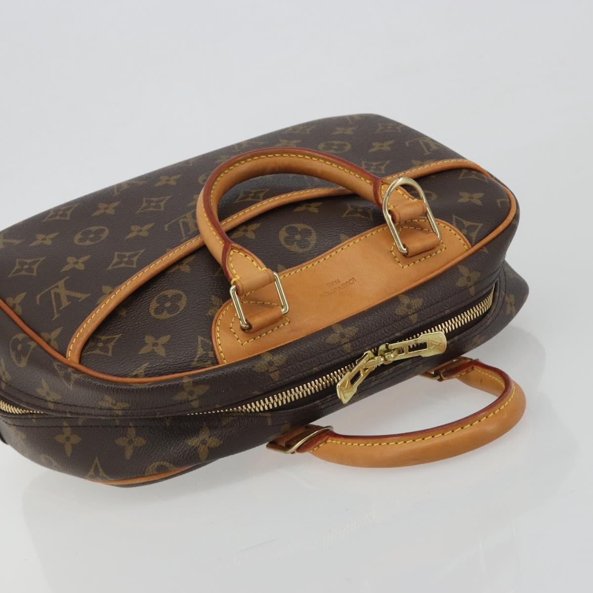 LOUIS VUITTON Monogram Trouville Hand Bag M42228 LV Auth 192973V