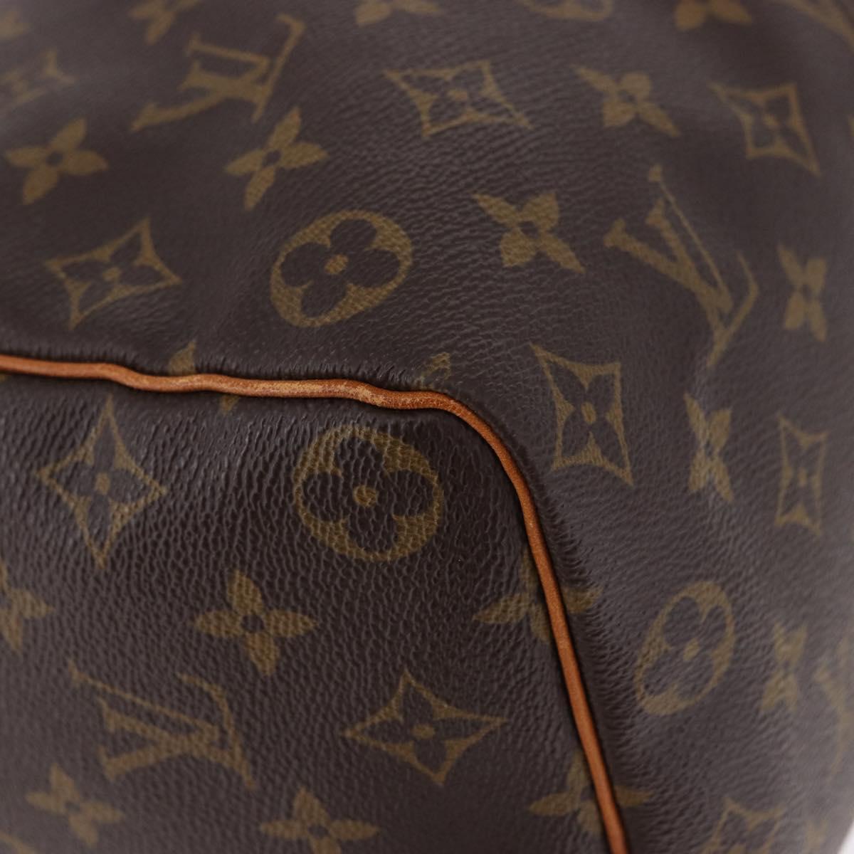 LOUIS VUITTON Monogram Speedy 35 Hand Bag M41524 LV Auth 192974A
