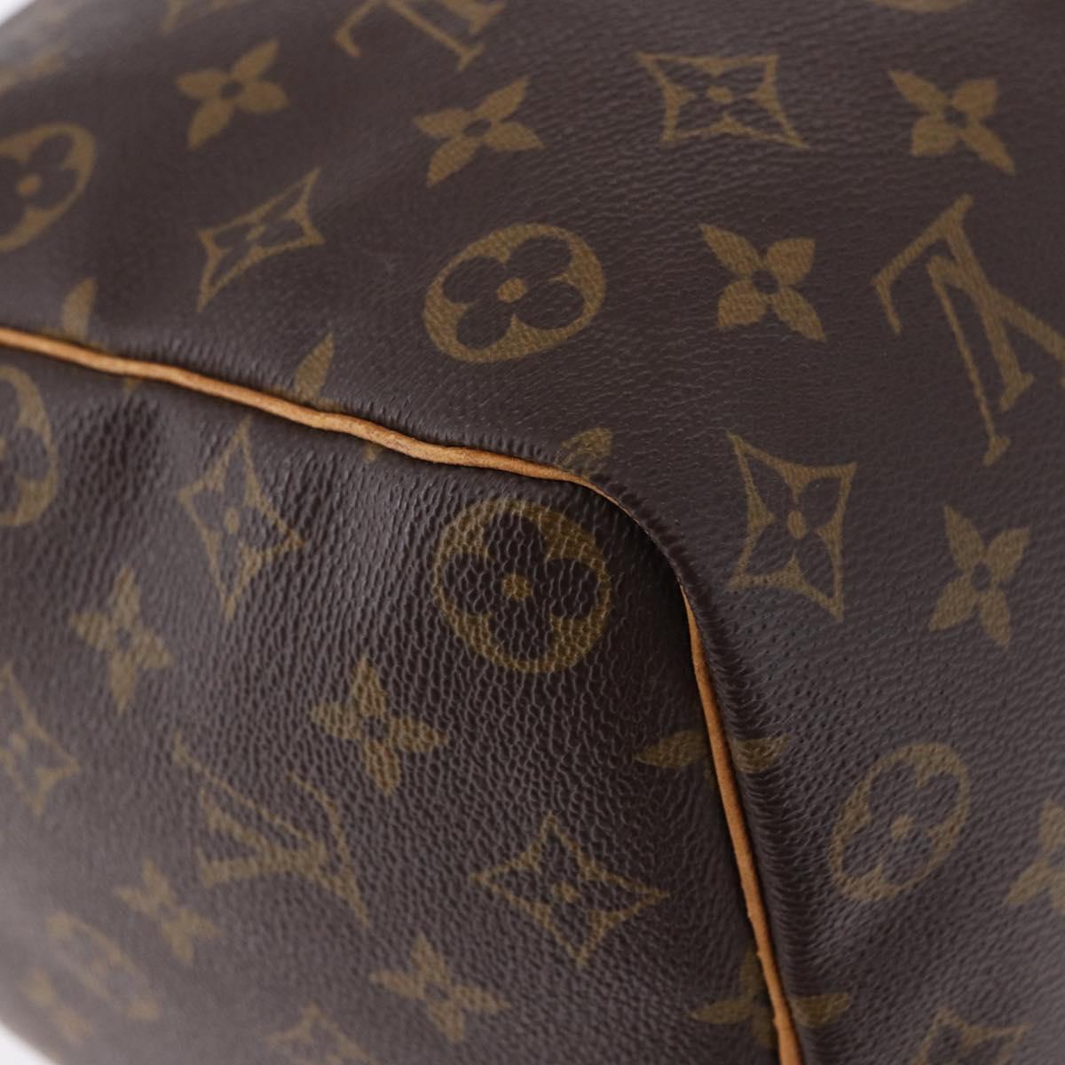LOUIS VUITTON Monogram Speedy 35 Hand Bag M41524 LV Auth 192974A