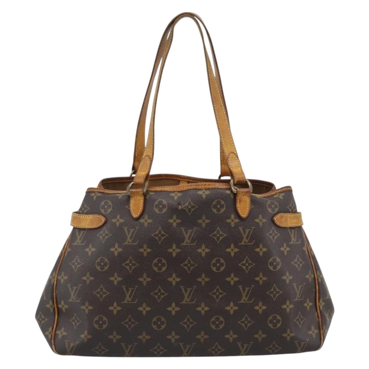 LOUIS VUITTON Monogram Batignolles Horizontal Tote Bag M51154 LV Auth 192975