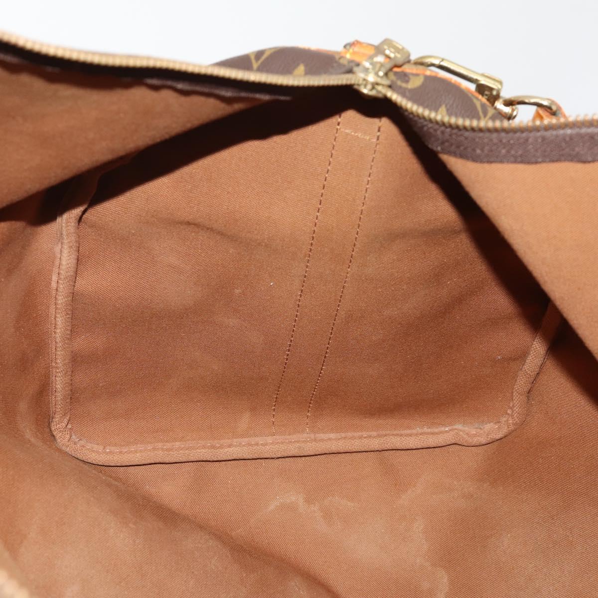 LOUIS VUITTON Monogram Keepall Bandouliere 55 Boston Bag M41414 LV Auth 192976