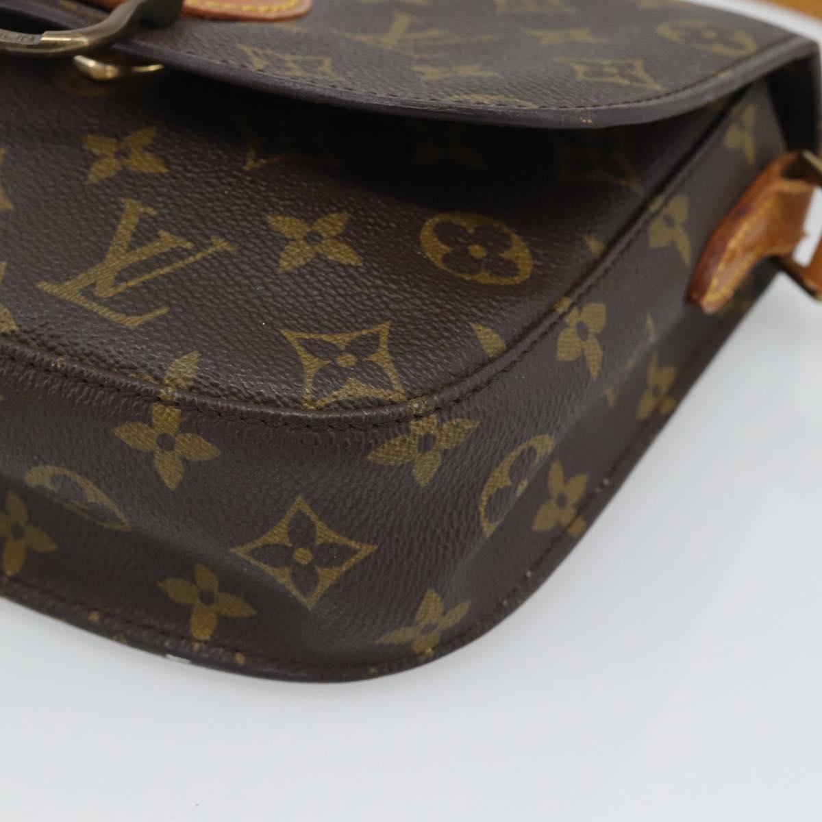 LOUIS VUITTON Monogram Saint Cloud MM Shoulder Bag M51243 LV Auth 192977