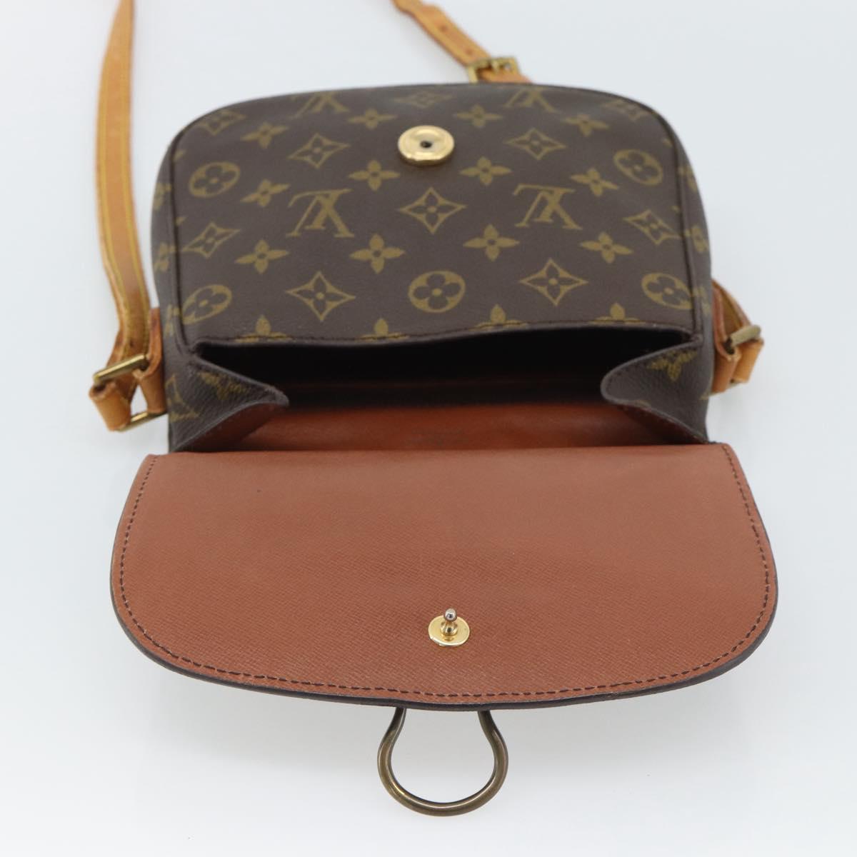 LOUIS VUITTON Monogram Saint Cloud MM Shoulder Bag M51243 LV Auth 192977