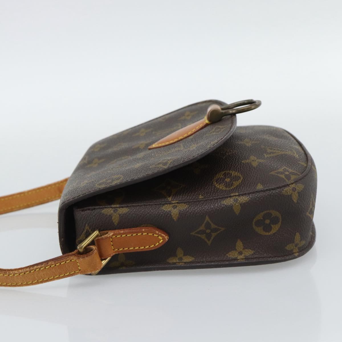 LOUIS VUITTON Monogram Saint Cloud MM Shoulder Bag M51243 LV Auth 192977