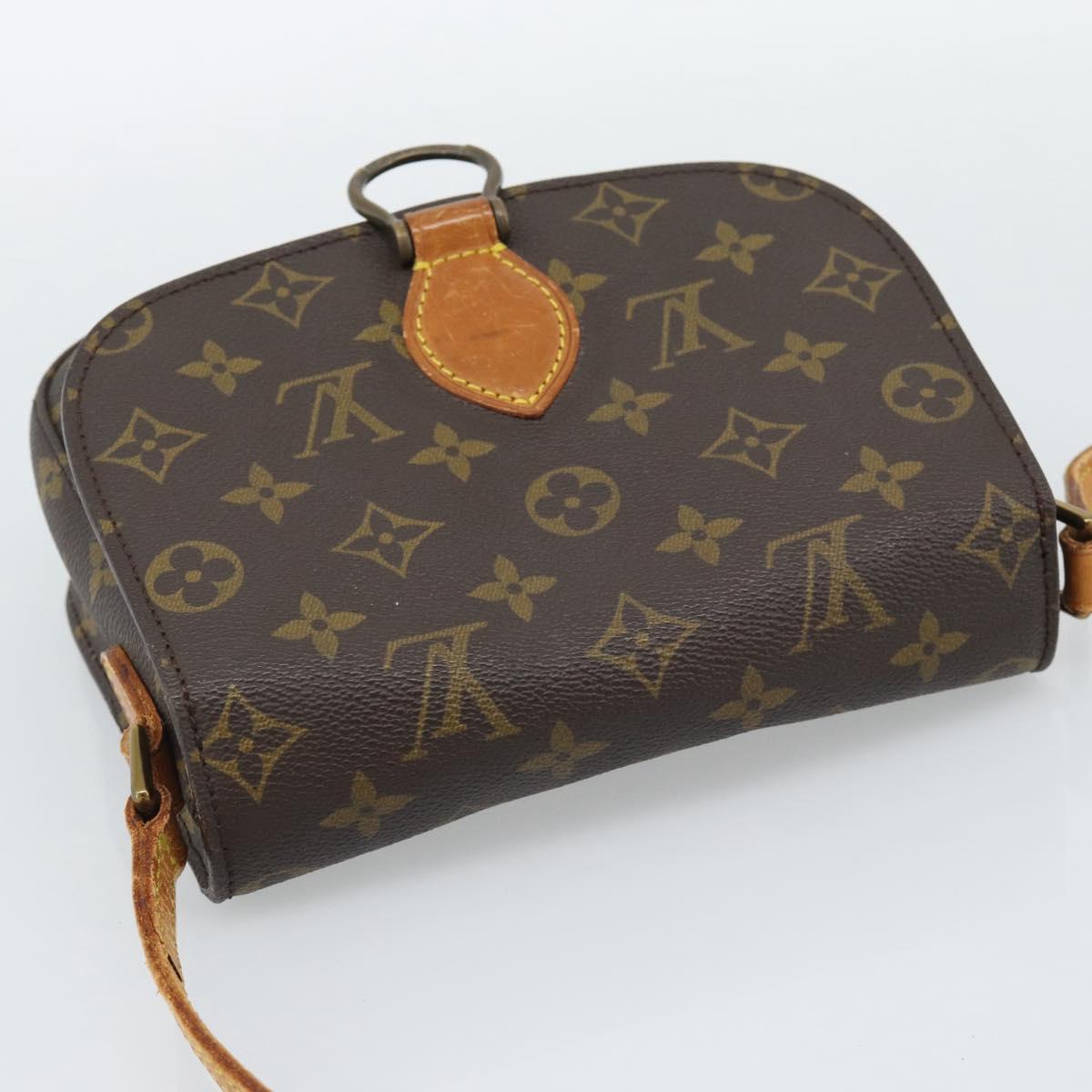 LOUIS VUITTON Monogram Saint Cloud MM Shoulder Bag M51243 LV Auth 192977