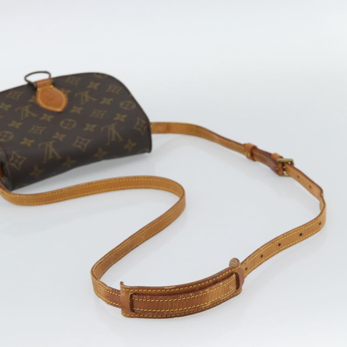 LOUIS VUITTON Monogram Saint Cloud MM Shoulder Bag M51243 LV Auth 192977