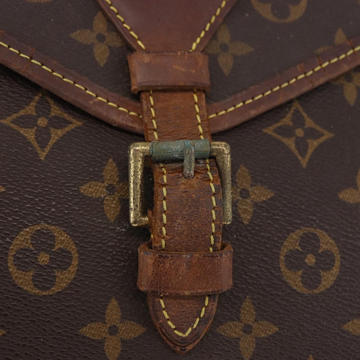 LOUIS VUITTON Monogram Bel Air Hand Bag 2way M51122 LV Auth 192978