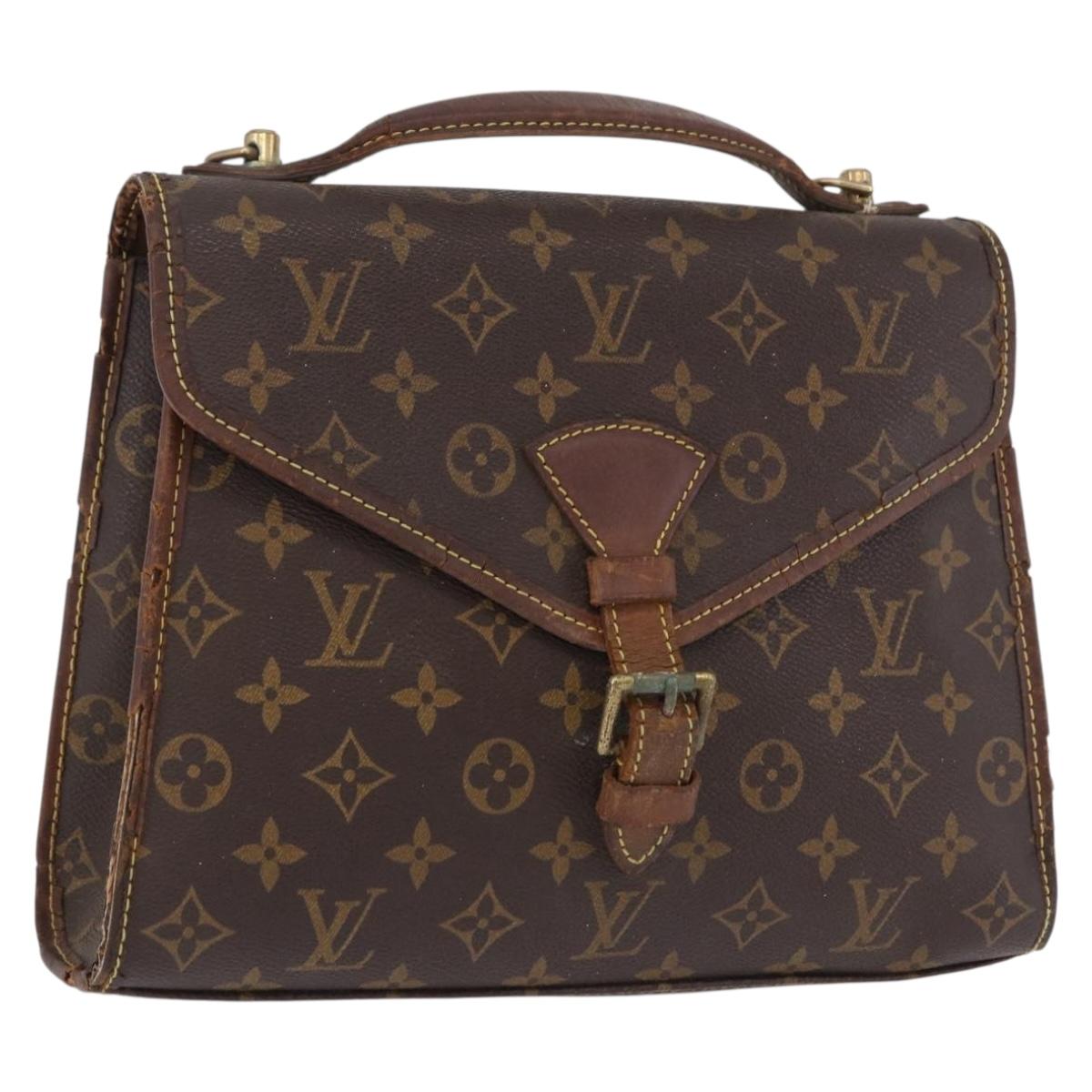 LOUIS VUITTON Monogram Bel Air Hand Bag 2way M51122 LV Auth 192978