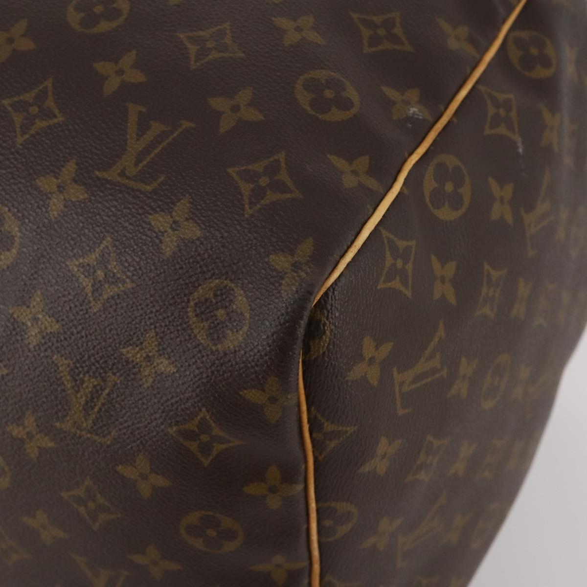 LOUIS VUITTON Monogram Keepall 60 Boston Bag M41422 LV Auth 192979
