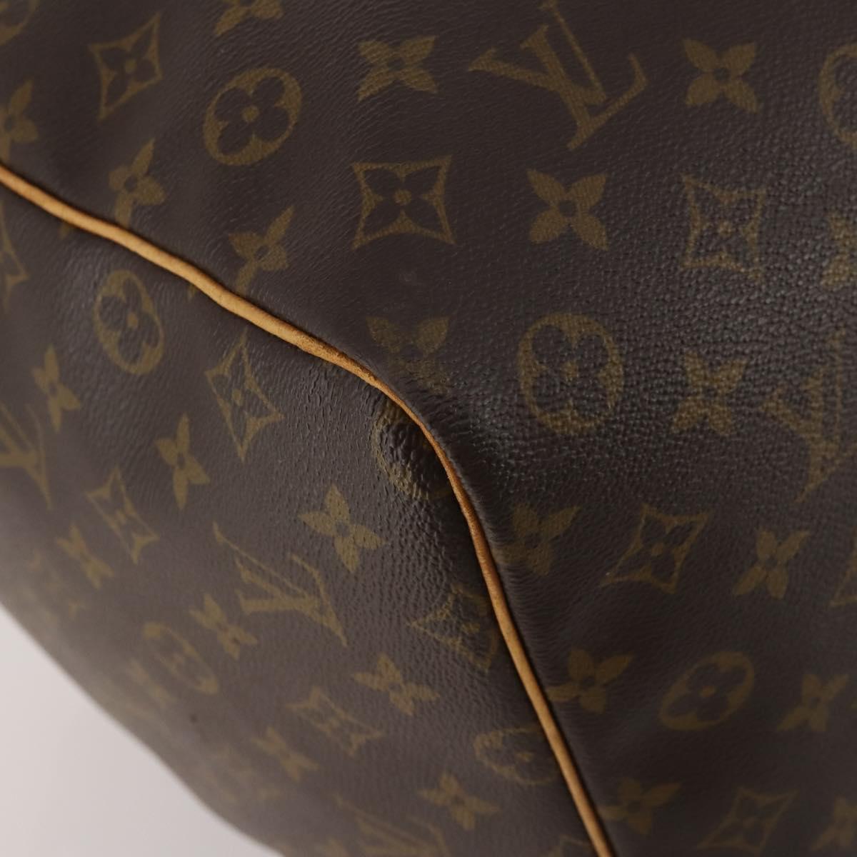 LOUIS VUITTON Monogram Keepall 60 Boston Bag M41422 LV Auth 192979