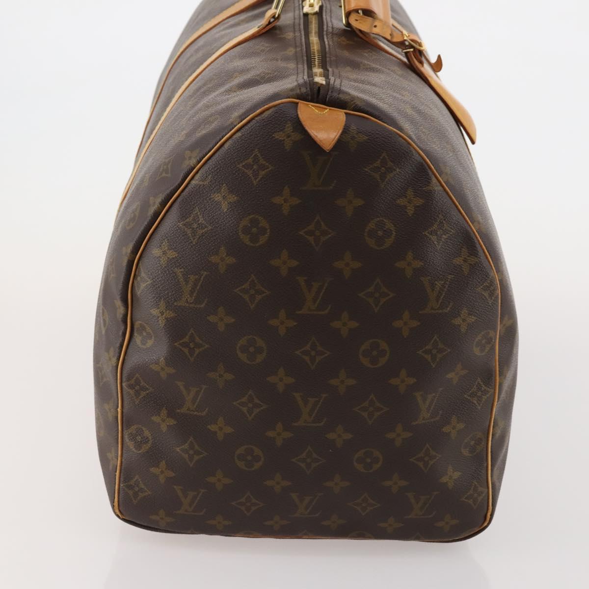 LOUIS VUITTON Monogram Keepall 60 Boston Bag M41422 LV Auth 192979